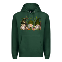 Sports Green hunter gnomes Premium Hoodie - Zillion Design Studio