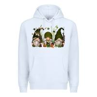 White hunter gnomes Premium Hoodie - Zillion Design Studio
