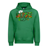 Emerald st patricks day love nurse Urban Hoodie - RanaPortraitStore