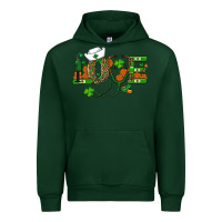 Forest Green st patricks day love nurse Urban Hoodie - RanaPortraitStore