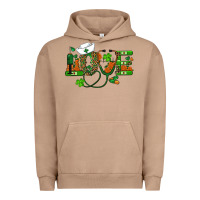 Pigment Burro st patricks day love nurse Urban Hoodie - RanaPortraitStore