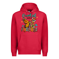 Cardinal created with a purpose Premium Hoodie - RanaPortraitStore