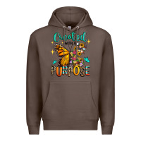 Coffee created with a purpose Premium Hoodie - RanaPortraitStore