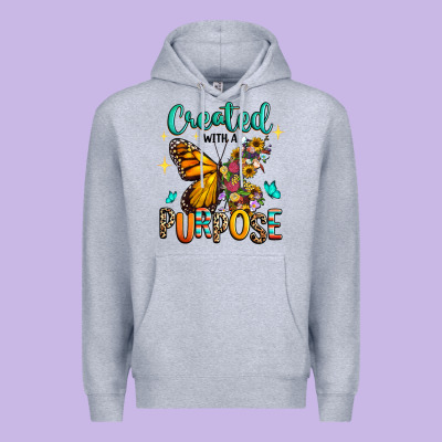 Premium Hoodie created with a purpose