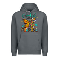 Rock created with a purpose Premium Hoodie - RanaPortraitStore