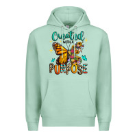 Seafoam created with a purpose Premium Hoodie - RanaPortraitStore