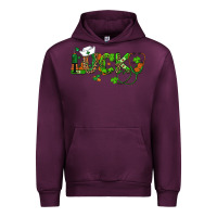 Mauve Wine st patricks day lucky nurse Urban Hoodie - RanaPortraitStore