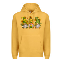 Mustard sunflower gnomes Premium Hoodie - Zillion Design Studio
