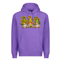 Purple sunflower gnomes Premium Hoodie - Zillion Design Studio