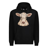 Black charolais calf Premium Hoodie - RanaPortraitStore