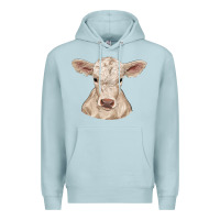 Blue Mist charolais calf Premium Hoodie - RanaPortraitStore