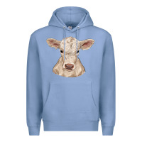 Colony Blue charolais calf Premium Hoodie - RanaPortraitStore