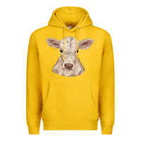 Lemon charolais calf Premium Hoodie - RanaPortraitStore