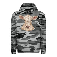 Slate Camo charolais calf Premium Hoodie - RanaPortraitStore