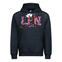 Navy valentines day lpn Urban Hoodie - RanaPortraitStore