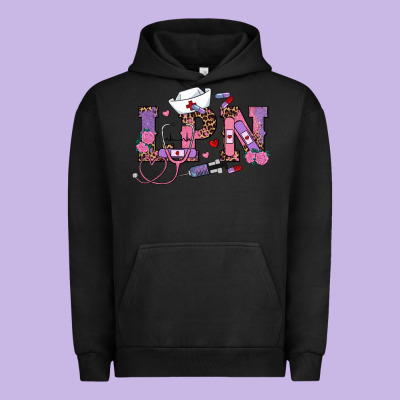 Valentines Day Lpn Urban Hoodie Designed By Ranaportraitstore