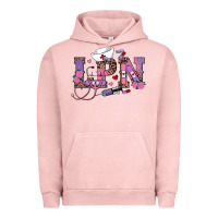 Pigment Salmon valentines day lpn Urban Hoodie - RanaPortraitStore