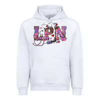 White valentines day lpn Urban Hoodie - RanaPortraitStore
