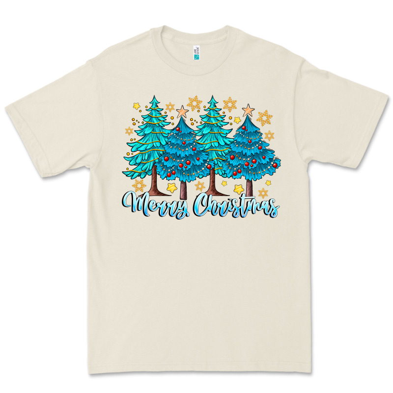 Merry Christmas Premium Tee by CowhideDigitalArt | Teevron
