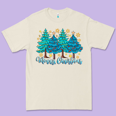 Merry Christmas Premium Tee Designed By Cowhidedigitalart