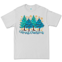 Dove Grey Merry Christmas Premium Tee - CowhideDigitalArt