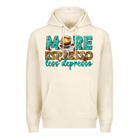 Tofu more espresso less depresso western Premium Hoodie - texasbilliewilder