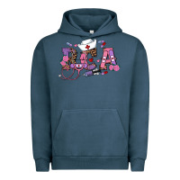 Pigment Midnight Navy valentines day Urban Hoodie - RanaPortraitStore