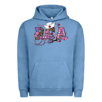 Pigment Pebble Blue valentines day Urban Hoodie - RanaPortraitStore