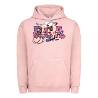 Pigment Salmon valentines day Urban Hoodie - RanaPortraitStore