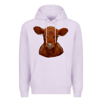 Lilac red angus calf Premium Hoodie - RanaPortraitStore