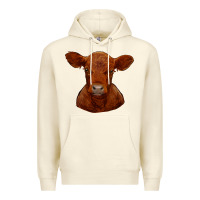Sandshell red angus calf Premium Hoodie - RanaPortraitStore