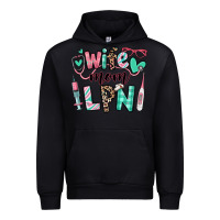Black wife mom lpn licensed practical nurse Urban Hoodie - RanaPortraitStore
