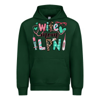 Forest Green wife mom lpn licensed practical nurse Urban Hoodie - RanaPortraitStore