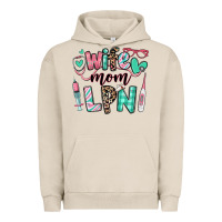 Pigment French Oak wife mom lpn licensed practical nurse Urban Hoodie - RanaPortraitStore