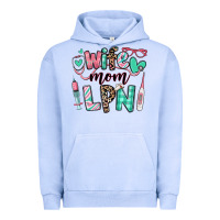 Pigment Grape Ice wife mom lpn licensed practical nurse Urban Hoodie - RanaPortraitStore