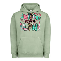 Pigment Oil Green wife mom lpn licensed practical nurse Urban Hoodie - RanaPortraitStore