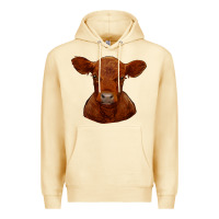 Pina Colada red angus calf Premium Hoodie - RanaPortraitStore
