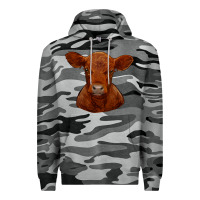 Slate Camo red angus calf Premium Hoodie - RanaPortraitStore