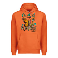 Carrot created with a purpose ephesians 2 10 Premium Hoodie - RanaPortraitStore