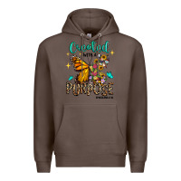 Coffee created with a purpose ephesians 2 10 Premium Hoodie - RanaPortraitStore