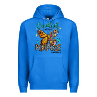 True Royal created with a purpose ephesians 2 10 Premium Hoodie - RanaPortraitStore