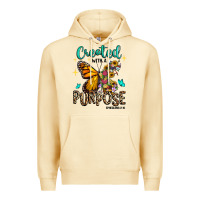 Pina Colada created with a purpose ephesians 2 10 Premium Hoodie - RanaPortraitStore