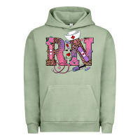 Pigment Oil Green valentines day rn registered nurse Urban Hoodie - RanaPortraitStore