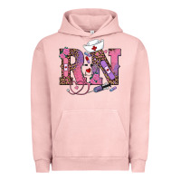 Pigment Salmon valentines day rn registered nurse Urban Hoodie - RanaPortraitStore