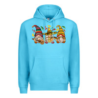 Ocean Blue mexican gnomes Premium Hoodie - Zillion Design Studio