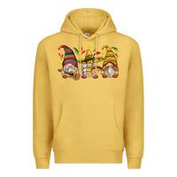 Antique Gold mexican gnomes Premium Hoodie - Zillion Design Studio