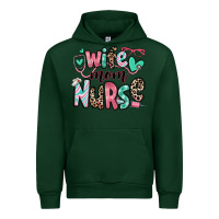 Forest Green wife mom nurse Urban Hoodie - RanaPortraitStore