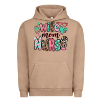 Pigment Burro wife mom nurse Urban Hoodie - RanaPortraitStore
