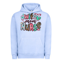 Pigment Grape Ice wife mom nurse Urban Hoodie - RanaPortraitStore