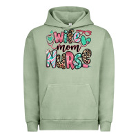 Pigment Oil Green wife mom nurse Urban Hoodie - RanaPortraitStore
